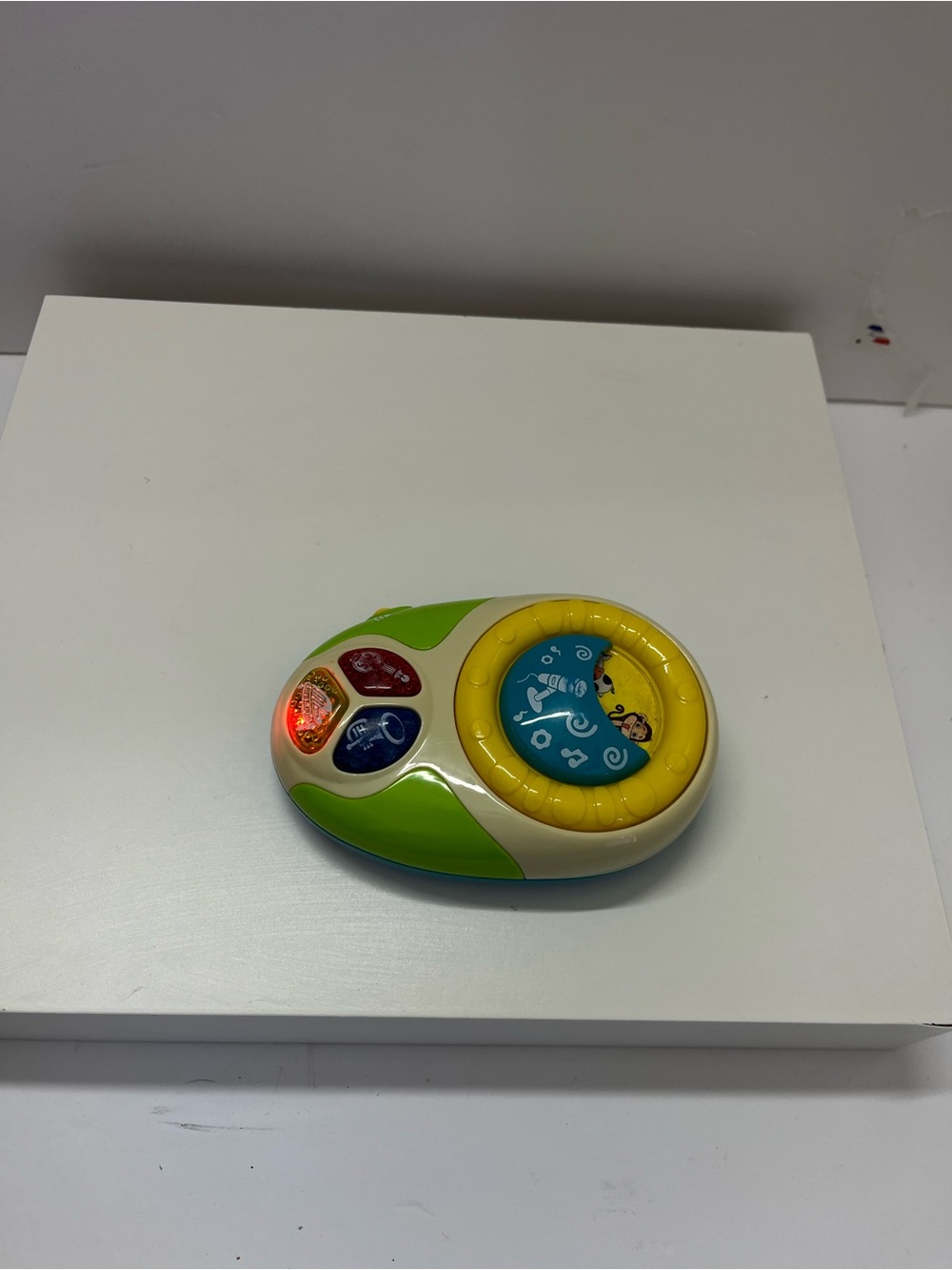 Interactive Green and Yellow Musical Learning Toy - Kids Educational Phone